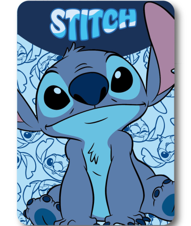 Paturi si cuverturi - Patura polar Disney Lilo&Stitch Happy 100x140 cm