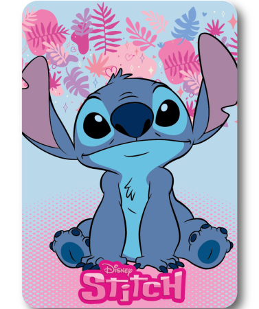 Paturi si cuverturi - Patura polar Disney Lilo&Stitch Paradise 100x140 cm