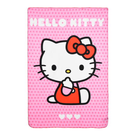 Accesorii - Patura polar Hello Kitty 100x150 cm