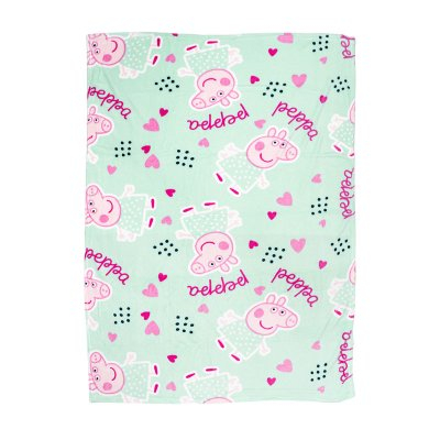 Home&Deco - Patura polar Peppa Pig, 100x140 cm