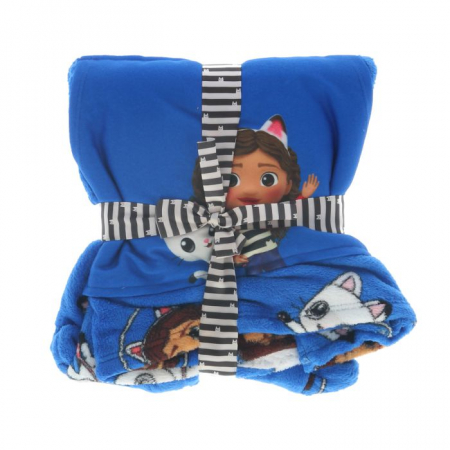 Patura polar Snuggie Gabby's Dollhouse, 6-14 ani [2]