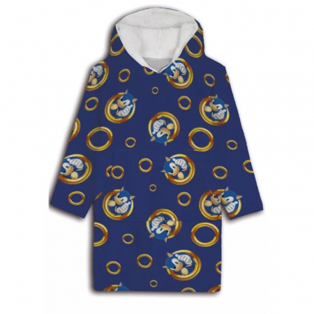 Patura Snuggie polar Sonic the Hedgehog , 7-14 ani [1]