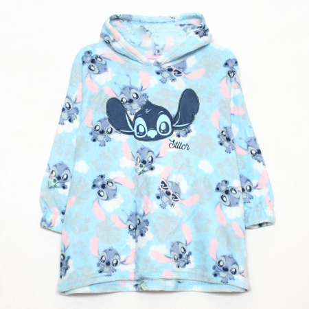 Accesorii - Patura Poncho polar Stitch pentru fete