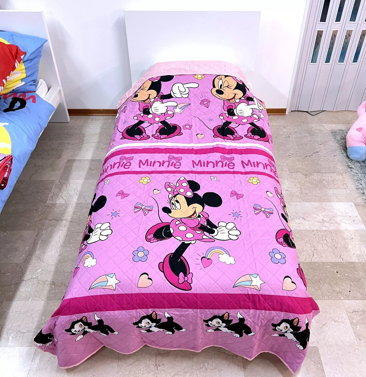 Home&Deco - Patura primavara-vara Minnie Mouse Disney, 250x150 cm