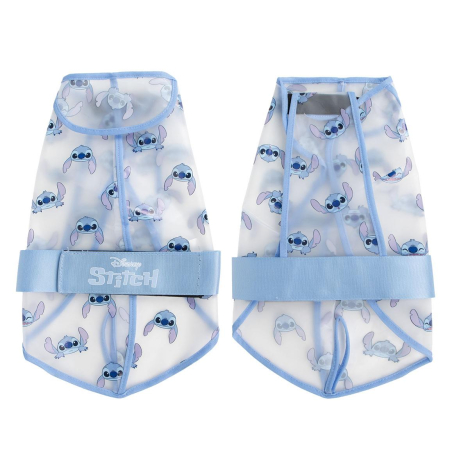 Haine animale de companie - Pelerină de ploaie pentru câini cu Stitch