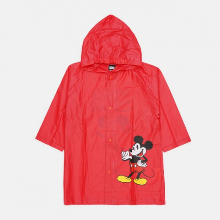 Imbracaminte si incaltaminte copii - Pelerina ploaie cu gluga impermeabila, Mickey Mouse Disney