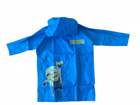 Imbracaminte si incaltaminte copii - Pelerina ploaie cu gluga impermeabila, Minions