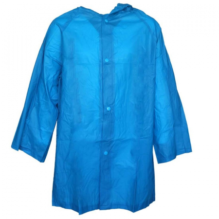 Pelerina ploaie cu gluga, PVC, Blue [0]