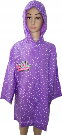 Pelerina ploaie PVC cu gluga Lol Surprise [5]