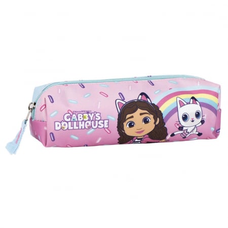 Totul pentru scoala - Penar 1 compartiment, neechipat Gabby's Dollhouse, 20x10x5.5 cm