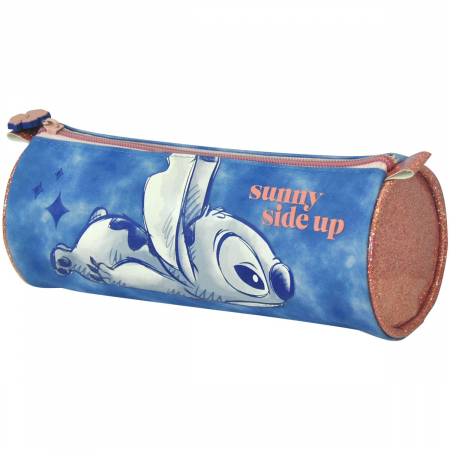 Penar cilindru 1 fermoar , neechipat Lilo & Stitch Sunny, 22x8x8 cm [3]