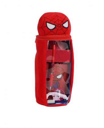 Rechizite si papetarie - Penar plus 1 compartiment cu accesorii, Avengers