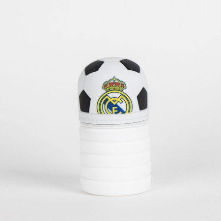 Rechizite si papetarie - Penar din silicon cu 1 compartiment, neechipat Real Madrid