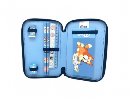 Penar echipat Bluey cu 2 compartimente, 24 piese Bluey [1]