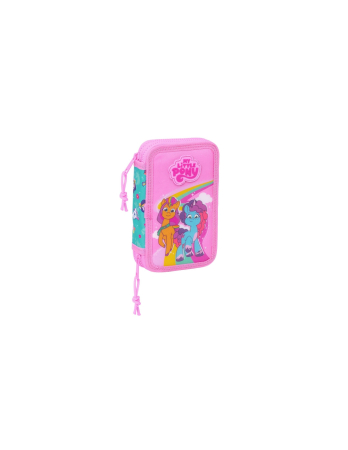 Penare - Penar echipat cu 2 compartimente, 28 piese My Little Pony