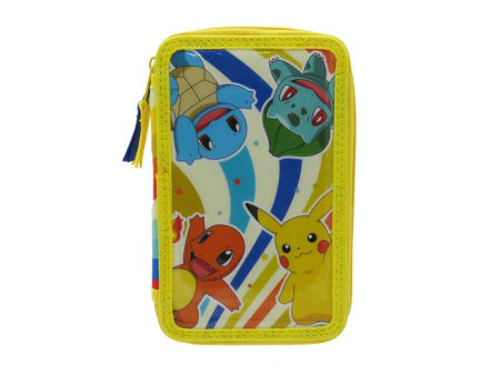 Penar echipat cu 39 piese, 3 compartimente Pokemon [2]