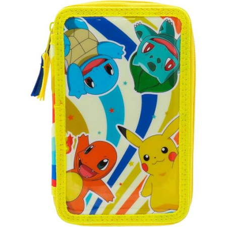 Penar echipat cu 39 piese, 3 compartimente Pokemon [3]