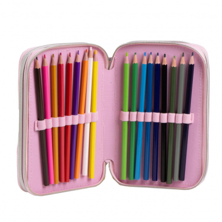 Penar echipat cu 43 piese Giotto, 3 compartimente Minnie Mouse Music Disney [3]