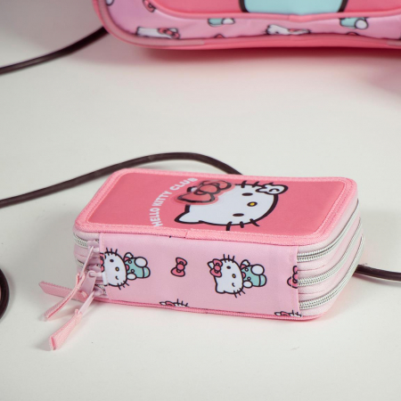 Penar echipat cu 44 piese Giotto, 3 compartimente, Hello Kitty [5]