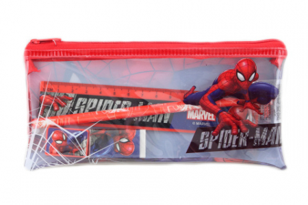 Rechizite si papetarie - Penar echipat Spider-Man 18x15 cm
