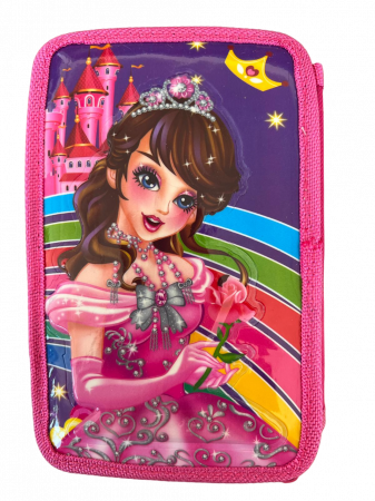 Penar ehipat Castel Girl 3D, 3 compartimente, 19x12x6 cm, 32 piese [1]