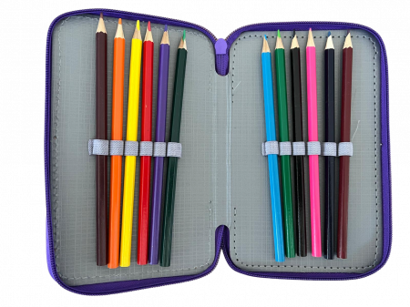 Penar ehipat Judy , 3 compartimente, 19x12x5 cm, 32 piese [2]