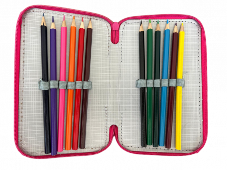 Penar ehipat Castel Girl 3D, 3 compartimente, 19x12x6 cm, 32 piese [4]