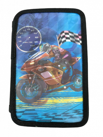 Penar ehipat Moto Speed, holograma 3D , 3 compartimente, 19x12x6 cm, 32 piese [1]