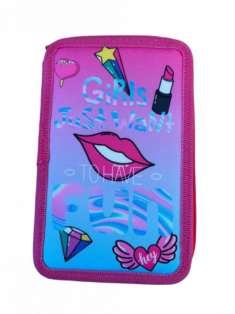 Penar ehipat Sweet Kiss , 3 compartimente, 19x12x6 cm [1]