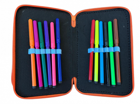 Penar ehipat Off Road, 3 compartimente, 19x12x6 cm, 32 piese [4]