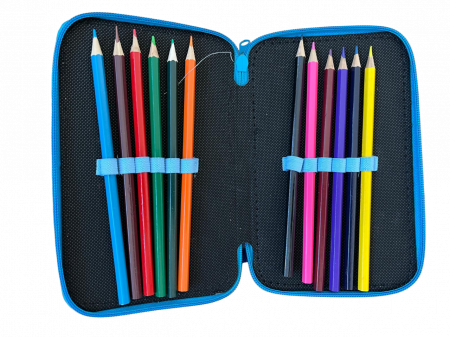 Penar ehipat Slam Dunk, 3 compartimente, 19x12x5 cm, 32 piese [5]