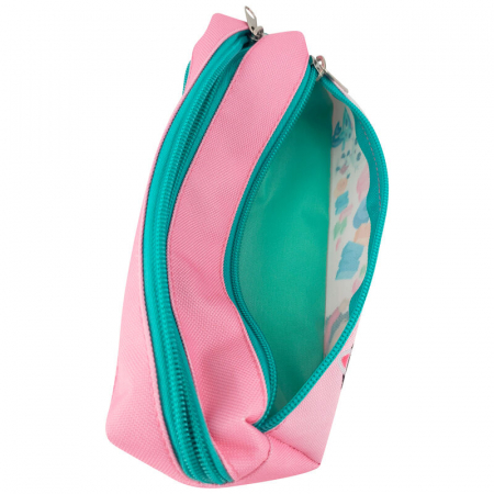 Penar etui 2 compartimente, neechipat Gabby's Dollhouse, 22x9 cm [3]