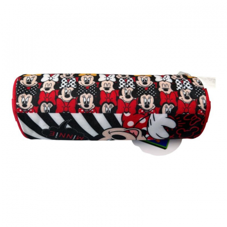Totul pentru scoala - Penar neechipat cilindru Minnie Mouse 22x9 cm