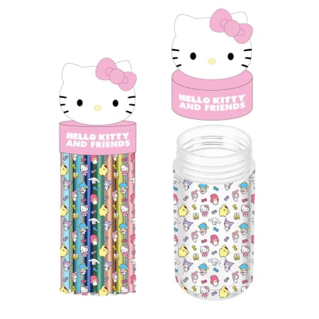 Totul pentru scoala - Penar echipat Hello Kitty pentru copii