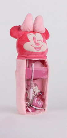 Rechizite si papetarie - Penar plus 1 compartiment cu accesorii, Minnie Mouse