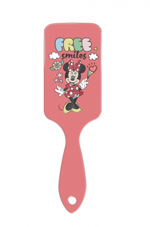 Cadouri si accesorii diverse - Perie de par dreptunghiulara Free Smile Minnie Mouse