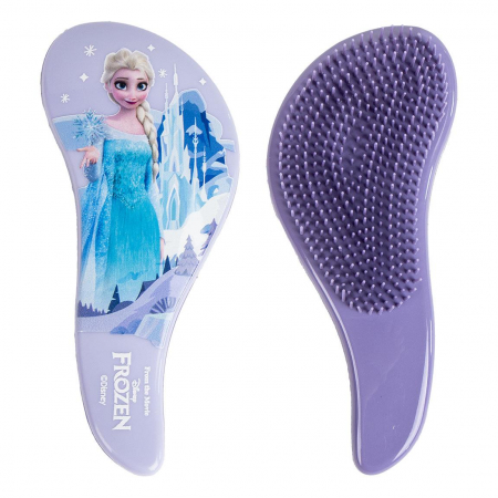 Perie de par dreptunhiulara pentru fete Frozen Elsa Disney [1]