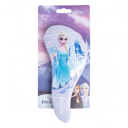 Perii de par si piepteni - Perie de par dreptunhiulara pentru fete Frozen Elsa Disney