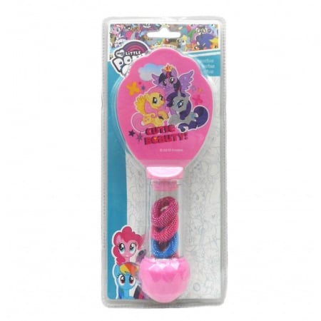 Perii de par si piepteni - Perie de par My Little Pony+elastice par