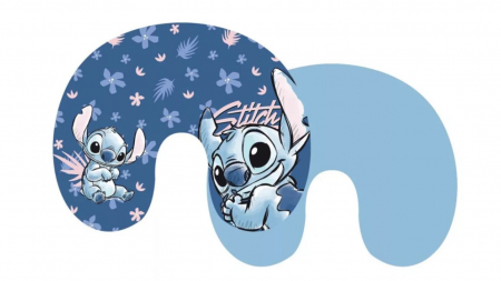 Home&Deco - Perna de gat pentru calatorii Lilo & Stitch, 35x30 cm