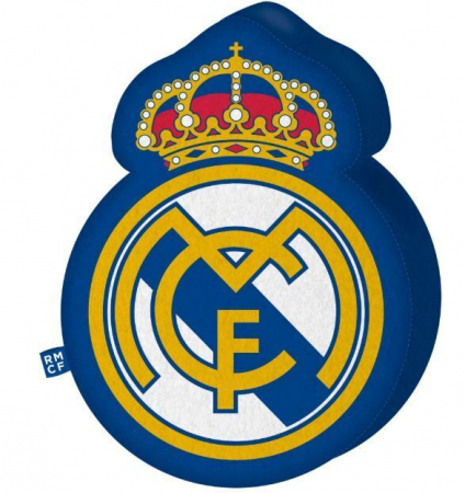Home&Deco - Perna decorativa catifea Real Madrid, 21x28 cm