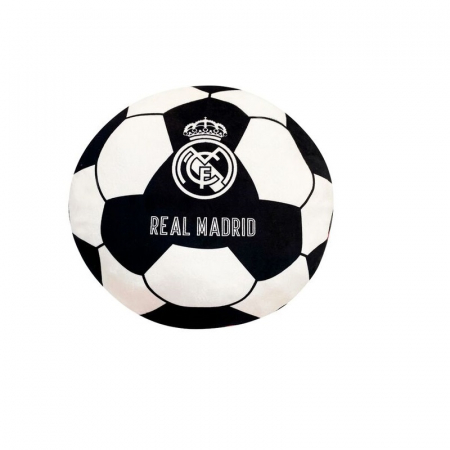 Home&Deco - Perna decorativa catifea Real Madrid European Kings, 40 cm