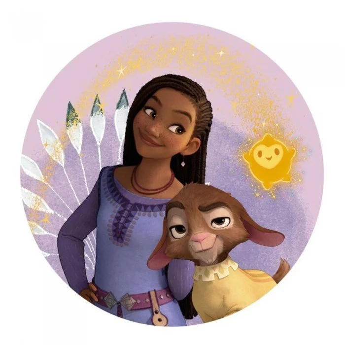 Home&Deco - Perna decorativa pentru copii Disney Wish 34x34 cm