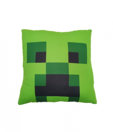 Home&Deco - Perna decorativa pentru copii Minecraft Creeper 40x40 cm