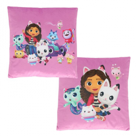 Home&Deco - Perna decorativa velour Gabby's Dollhouse 40x40 cm