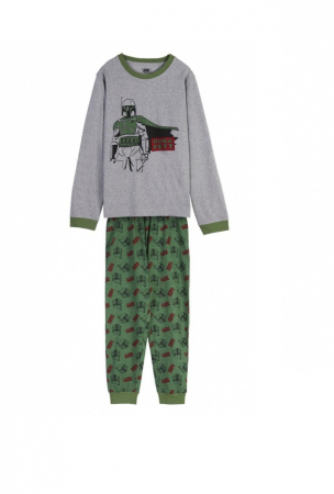 Pijamale barbati - Pijama adulti, maneca lunga Star Wars Boba Fett