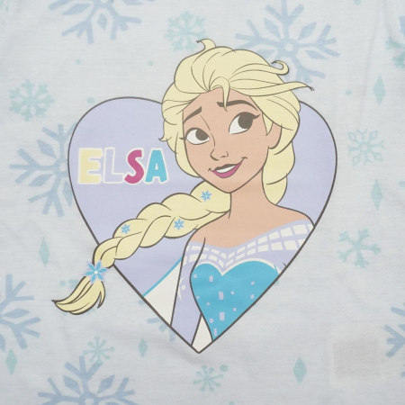 Pijama bumbac, 2 piese, maneca lunga Elsa Frozen [4]