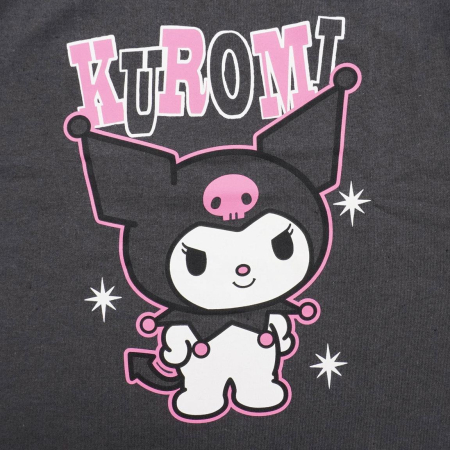 Pijama bumbac, 2 piese, maneca lunga Hello Kitty Kuromi [2]