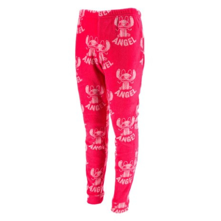Pijama coral fleece, 2 piese, maneca lunga Lilo & Stitch Angel Eyes [3]