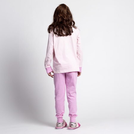 Pijama bumbac, 2 piese, maneca lunga Together Barbie [4]